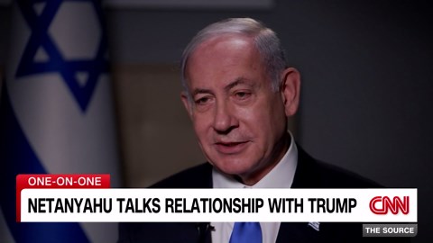 Netanyahu is asked about Trump calling him disloyal. Hear his response