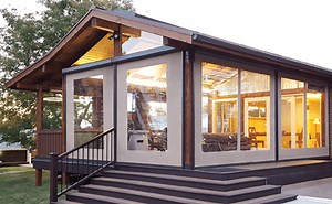 Atlanta Vinyl Motorized Shades for Outdoor Patios, Porches and Decks