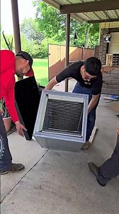 Beat the heat before it beats you! ☀️😤 #dallasfortworth #dfwhvac #acinstallation
