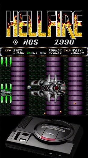 Hellfire ヘルファイアー (Machine type: Sega Mega Drive)