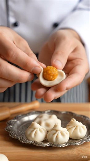 Cutest laddoo potli gujiya ever #shorts #ytshorts