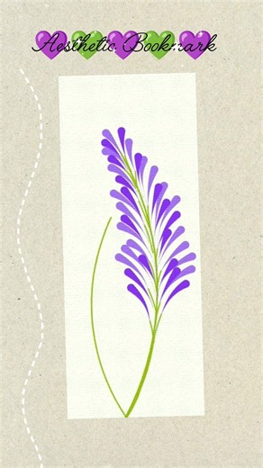 Aesthetic Bookmark Idea 😍🔖#shorts​ #art​ #bookmark​ #painting​​ #craft​ #infinitepainter​ #nasheed​