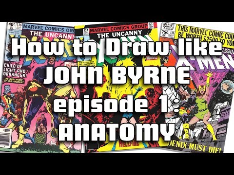 How to draw like John Byrne Episode one: Anatomy.