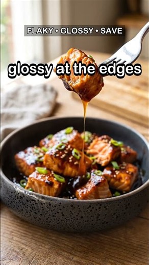 7-Minute Air Fryer Salmon Bites | Easy Low-Carb Dinner #shorts #lowcarb #recipe