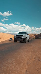 The all-new @ford Ranger is built tough and ready to tackle any trail. Check it out in action in Moab, UT. 🎥: @chasehgentry | ARB 4x4 Accessories - USA