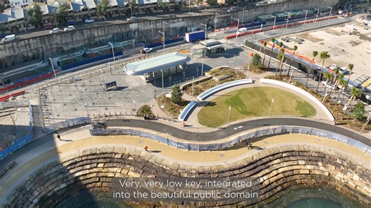 Have you travelled to Barangaroo Station yet? 😍 Let this short video with Delivery Director Claire Moore be your inspiration and learn more about this harbour-side station 👇 | Sydney Metro