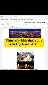 Điều chỉnh kích thước ảnh hàng loạt trong Word #tinhocvanphong #sachtinhocvanphong #word #Excel | Kỹ Năng Tin Học Văn Phòng