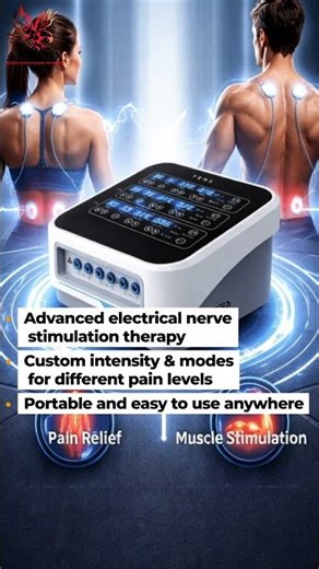 TENS Machine for Fast Pain Relief & Muscle Recovery ⚡