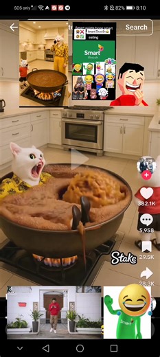 Moutb big eyes feared Stake logo Meme laugh 🤣🤣😂😂 #newmemealert #meme #funny #laugh #stake