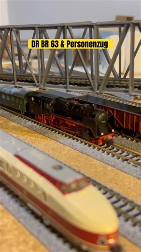 DR BR 62 & Personenzug #train #railtrack #railway #dr