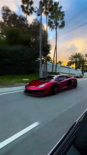 Lamborghini Aventador in Motion 🔥 Dream Car Goals!#shorts