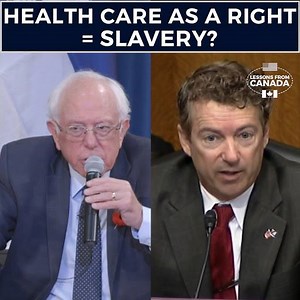 1.4M views · 15K shares | Honestly, it is a little embarrassing to tell Canadians what goes on in the U.S. Senate. | U.S. Senator Bernie Sanders | Facebook