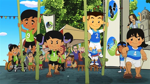 Barriolympics: Philippines Traditional Games The Department of Foreign Affairs, in collaboration with the Animation Council of the Philippines, presents the full version of 𝗕𝗮𝗿𝗿𝗶𝗼𝗹𝘆𝗺𝗽𝗶𝗰𝘀: 𝗟𝗮𝗿𝗼▶️𝗣𝗹𝗮𝘆. Watch the fun adventures of Filipino child characters unfold as they bravely and gamely jostle each other in the games of Tiyakad, Sungka, Sipa, Luksong Tinik, and Patintero at the annual Barriolympics. This project is made possible by the participation of the leading animation 