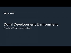 Lesson 3: Daml Development Environment