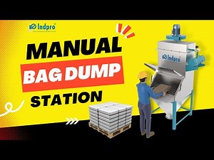 Bag Dumping Station | Manual Bag Dump Station - Indpro Engineering Systems