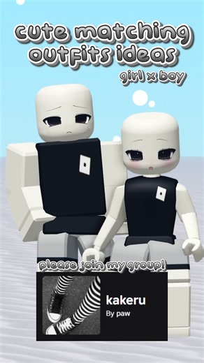Matching Roblox Outfits Ideas for Girl & Boy (No Headless/Korblox)