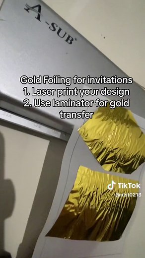 DIY Gold Foiling for Invitations: Step-by-Step Guide