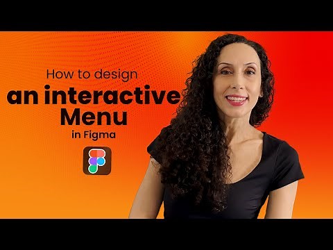 How to Create an Interactive Menu in Figma | Step-by-Step Tutorial