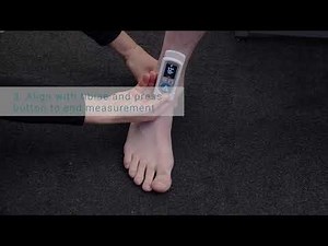 Rotation intérieure-extérieure du pied : Mesures avec Easyangle®