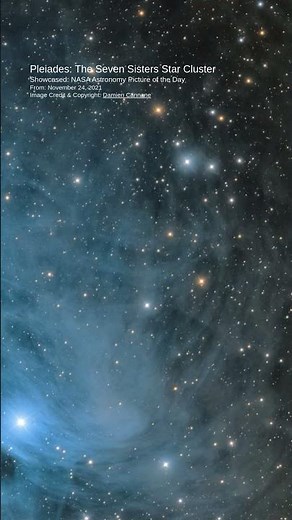 Pleiades Sparkled Brightly Above, Revealing the Seven Sisters Cluster #NASA #Astronomy #Stars