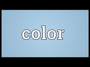 Color Meaning