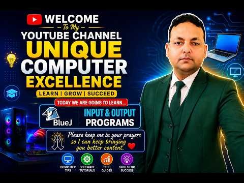 BlueJ Input and Output simple program@nayabeduworld3638 