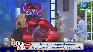 ¡SE CASARÁN! ❤️🙌🏼 @jaime_aymara le propuso matrimonio a su esposa en el programa @decasaencasa . 👏🏼