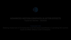 Super Advanced Motion Graphics in After Effects Pro Tutorial Series (AE400T)