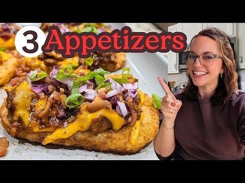 🍂Fall Flavor Kickoff🏈: 3 Must-Make Party Appetizers!!