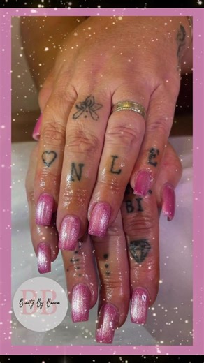 New nails #nails #pink #fyp