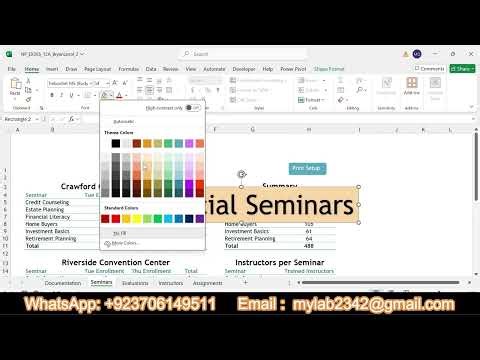 SAM Project A Excel 365 Module 12 | Crest Financial | NP_EX365_12A