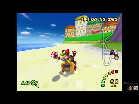 Mario Kart: Double Dash - Peach Beach in 1:20.359