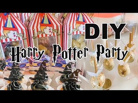 DIY HARRY POTTER PARTY IDEAS