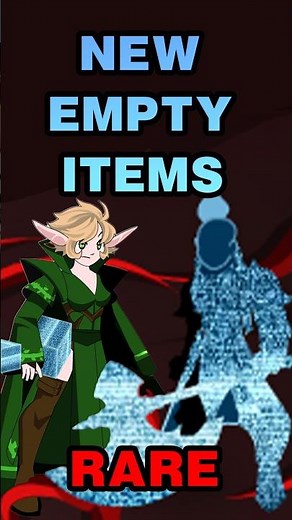 new RARE empty daily drop items AQW #gaming #aqworlds #mmorpg