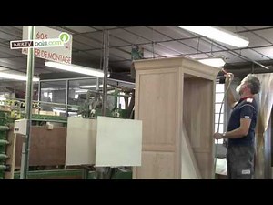 The manufacture of wooden furniture