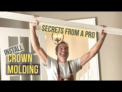 "Upside down and backwards???" How to install crown molding