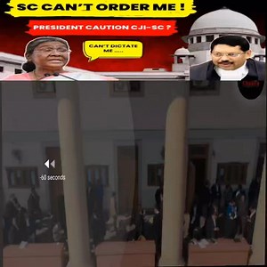 480K views · 8.4K reactions | क्या Supreme Court, President को आदेश...