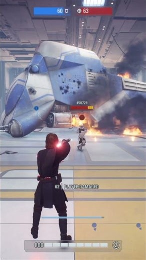 Lord Vader vs Captin Rex #starwars #battlefront #gaming#ps5 #xbox #ps4 #pc #clips #battle