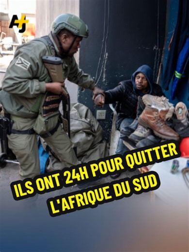 Ils craignent pour leur vie : les étrangers sans titre de séjour ont moins de 24h pour quitter l’Afrique du Sud, selon un ultimatum lancé par un groupe anti-immigration. #ajplusfrançais #afriquedusud #afrique #immigration #africains