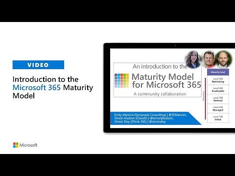 Introduction to the Microsoft 365 Maturity Model