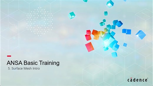 ANSA基础培训：面网格初步讲解
