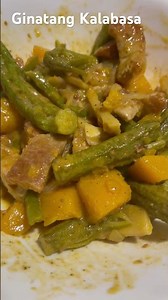 Ginataang Kalabasa (Squash)