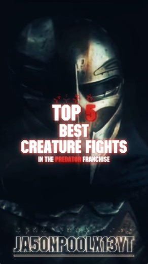 Top 5 Best Creature Fights in the Predator Franchise | #yautja #avp #shorts #edit #fyp #algorithm