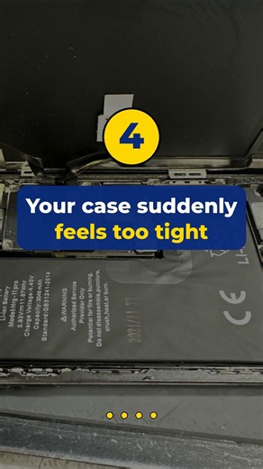 Signs Your Phone Battery Is About To SWELL... ⚠️ #Shorts