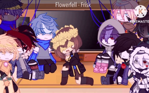 [ UNDERTALE AU ] Sans AU react to FRISK AUS || Remake