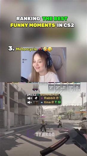 Ranking Top 5 Funny Moments In Cs2 😂 #cs2 #cs2memes