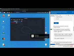 18.2- Explaining Digital Forensics - Part 2 (Acquiring Digital Forensics Evidence Lab)