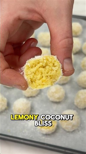 Lemon Coconut Energy Balls