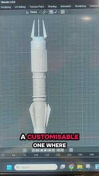 we're building a lightsaber customizer so you can build your own lightsaber #3dprinting #starwars