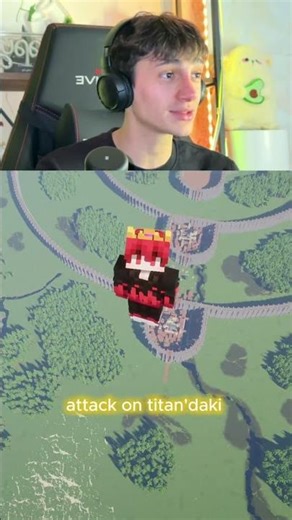 Minecraft’ta Attack on Titan Haritası 😮